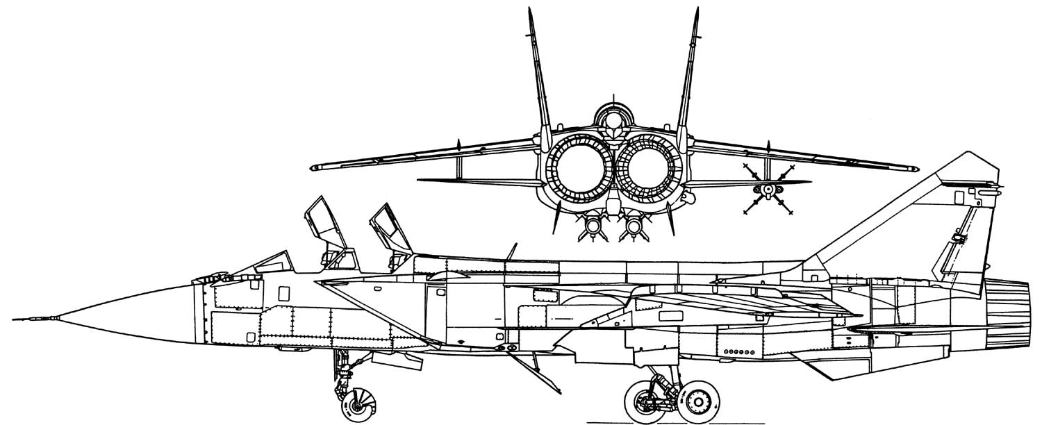 Истребитель-перехватчик МиГ-31. - Российская авиация